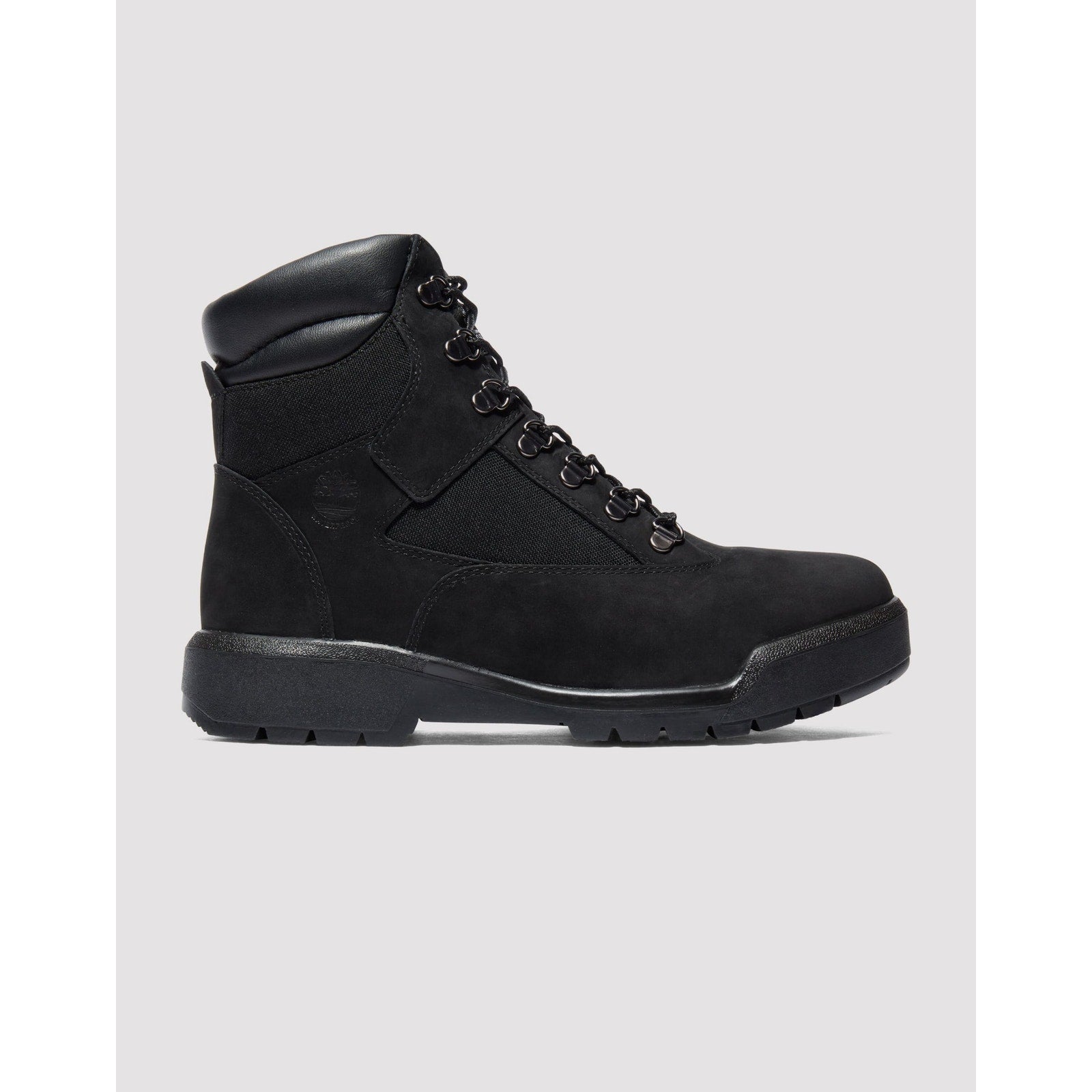 TIMBERLAND MEN'S 10 FIELD BOOT LACEUP WP BLACK NUBUCK NIB
