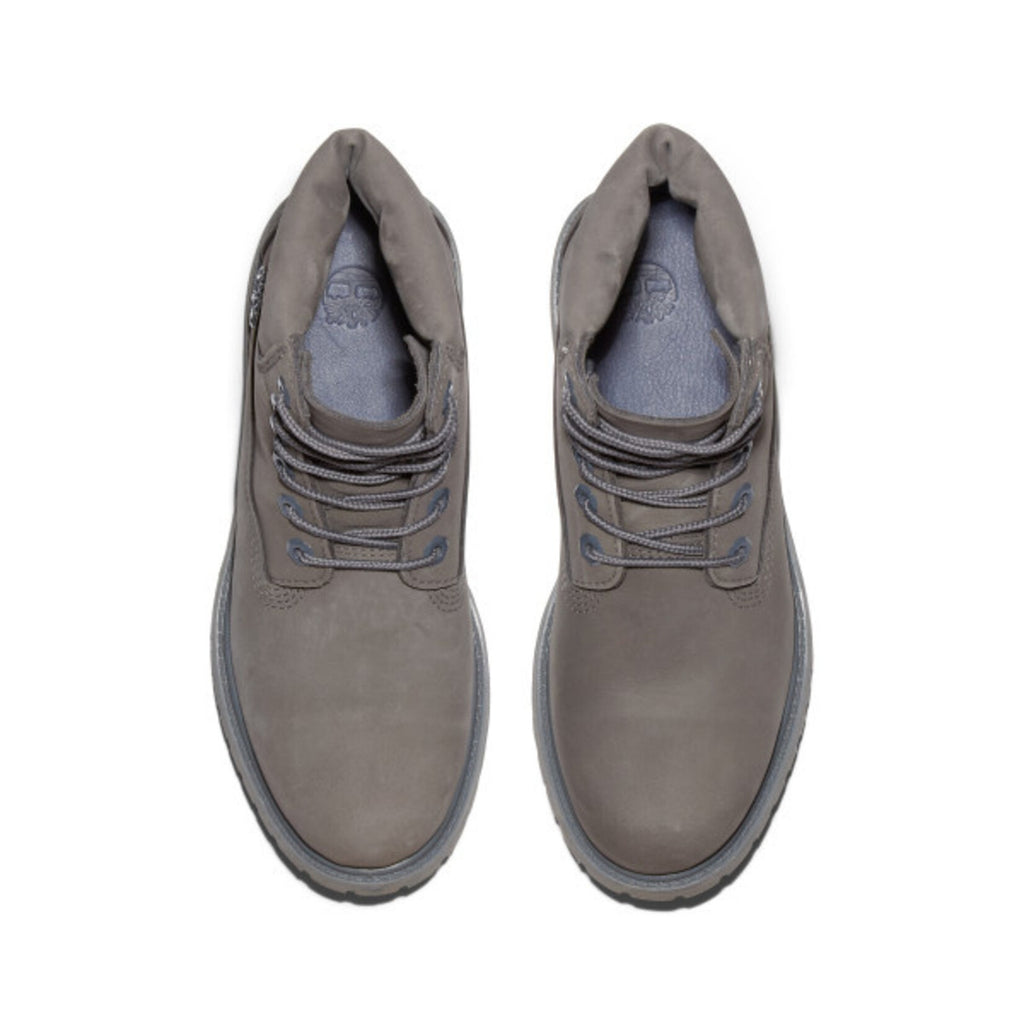 TIMBERLAND WOMEN'S 9 PREMIUM 6 INCH WP BOOT MEDIUM GREY NUBUCK NIB