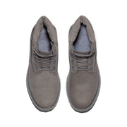 TIMBERLAND WOMEN'S 9 PREMIUM 6 INCH WP BOOT MEDIUM GREY NUBUCK NIB