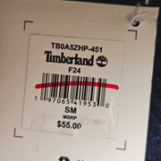 TIMBERLAND SMALL CORDUROY BUCKET HAT NAVY BLUE 100% COTTON NWT