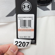 UNDER ARMOUR MEN'S 3XL WHITE HEATGEAR 2.0 3/4 COMPRESSION LEGGINGS 1289574 NWT