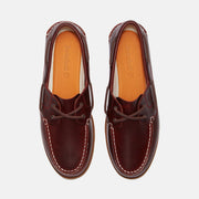 TIMBERLAND WOMEN'S 6 CLASSIC BOAT SHOE BURGUNDY FULL GRAIN TB0A2Q9XEIW NIB