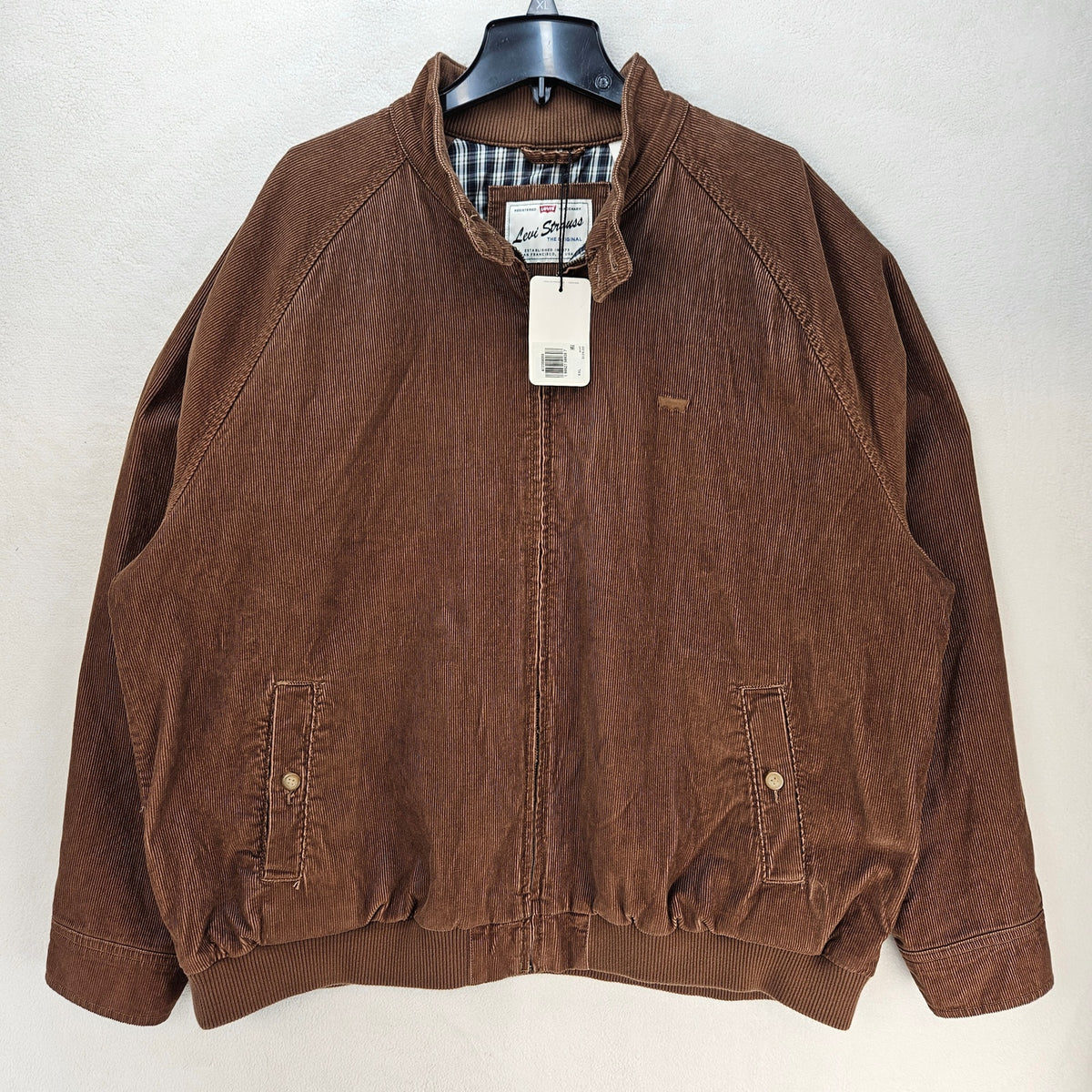 LEVI'S MEN'S XXL BAKER HARRINGTON JACKET BISON BROWN NWT A72350008