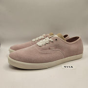 VANS MEN'S 9 AUTHENTIC LOWPRO SUEDE LOW TOP SNEAKER PINK NWOB