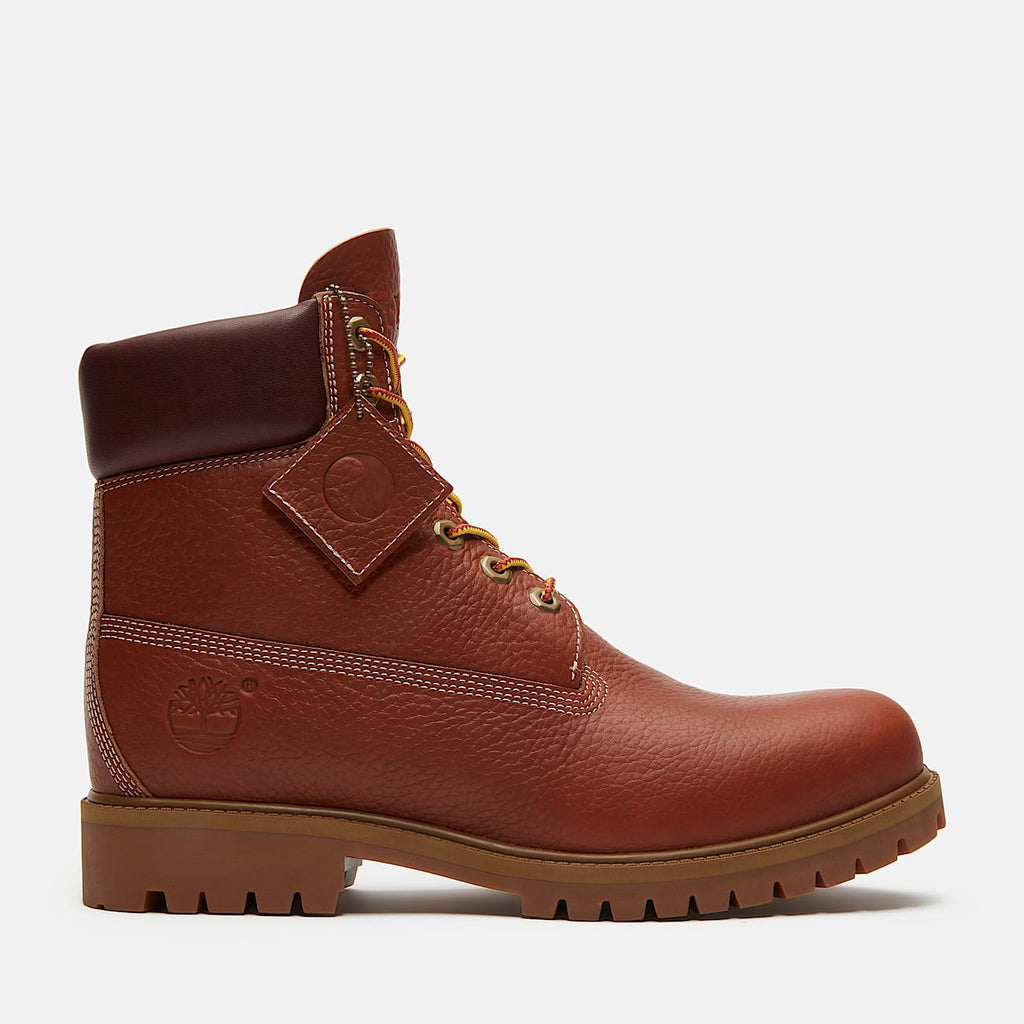 TIMBERLAND MEN'S 9.5 OUR LEGACY WORK SHOP 6 INCH BOOT ACORN PEBBLED NIB