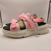 CONVERSE WOMEN'S 12 RUN STAR UTILITY CX PLATFORM SANDAL PINK WHITE A15095C