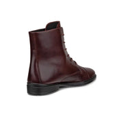 ECCO WOMEN'S 35 ANDORRA MAROON TOUCH 15 LACE CHUKKA BOOTS NIB 21692301001