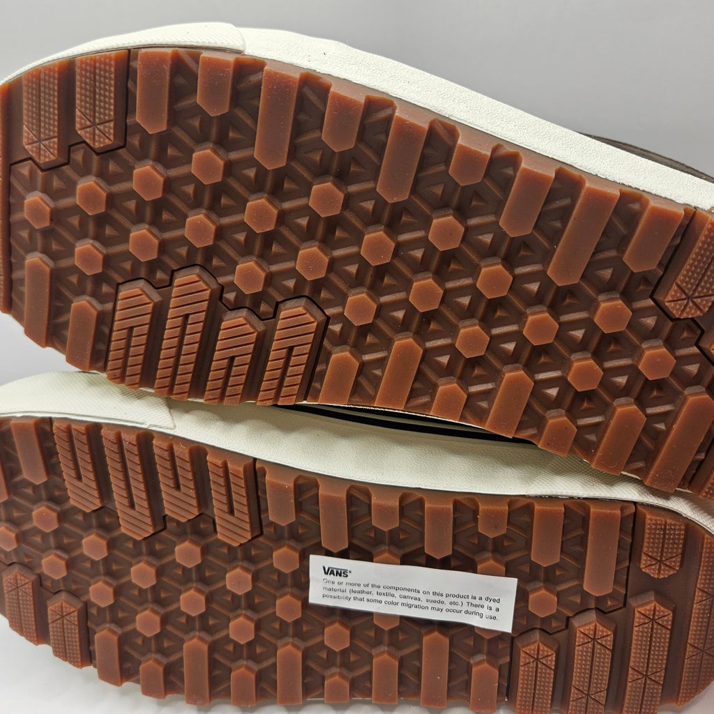 VANS MEN'S 7 SK8-HI DEL PATO MTE-2 UTILITY BOOTS BROWN GREEN NWOB WATERPROOF