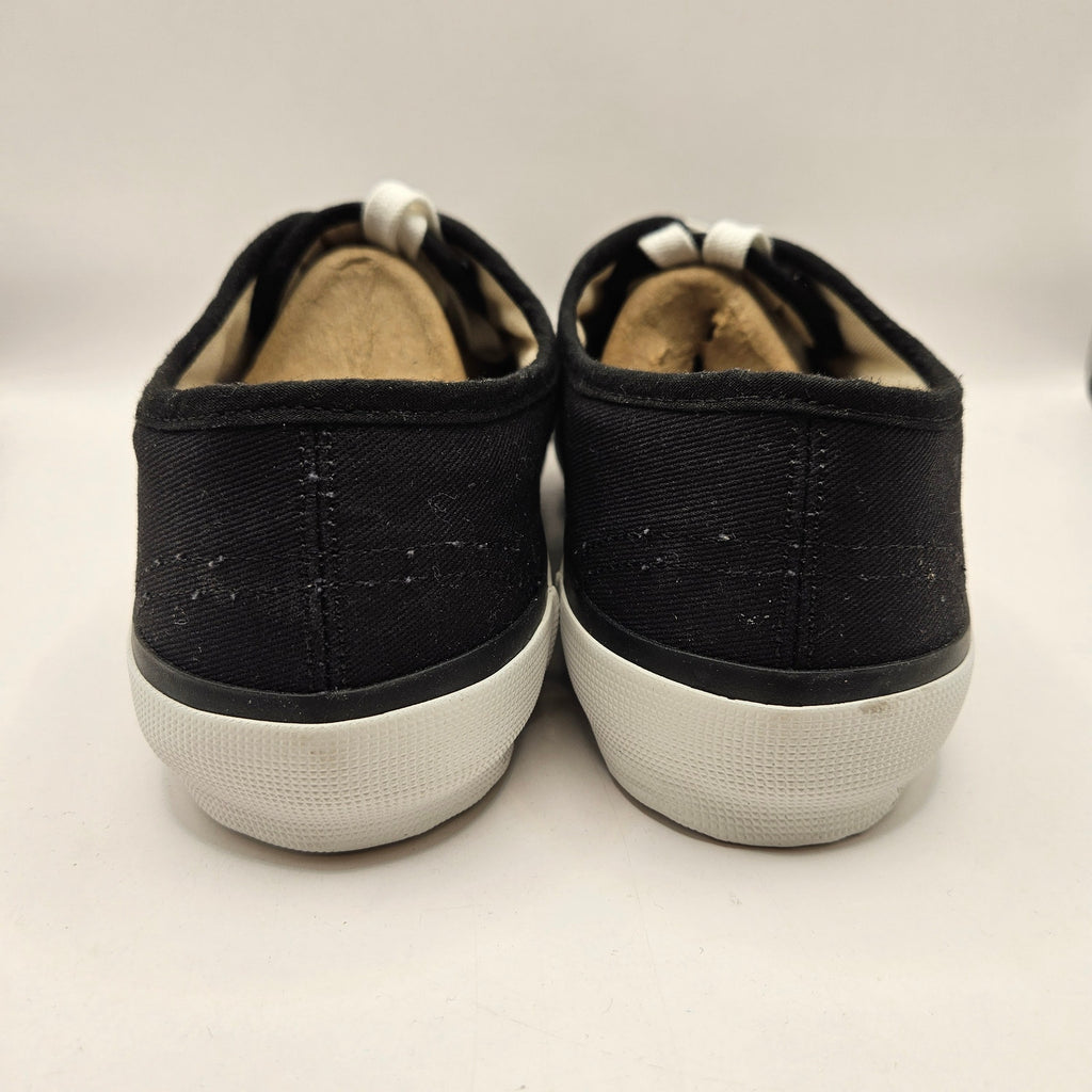 REPRODUCTION OF FOUND MEN'S 44 U.S. NAVY MILITARY TRAINER BLACK 5851TWF NWOB