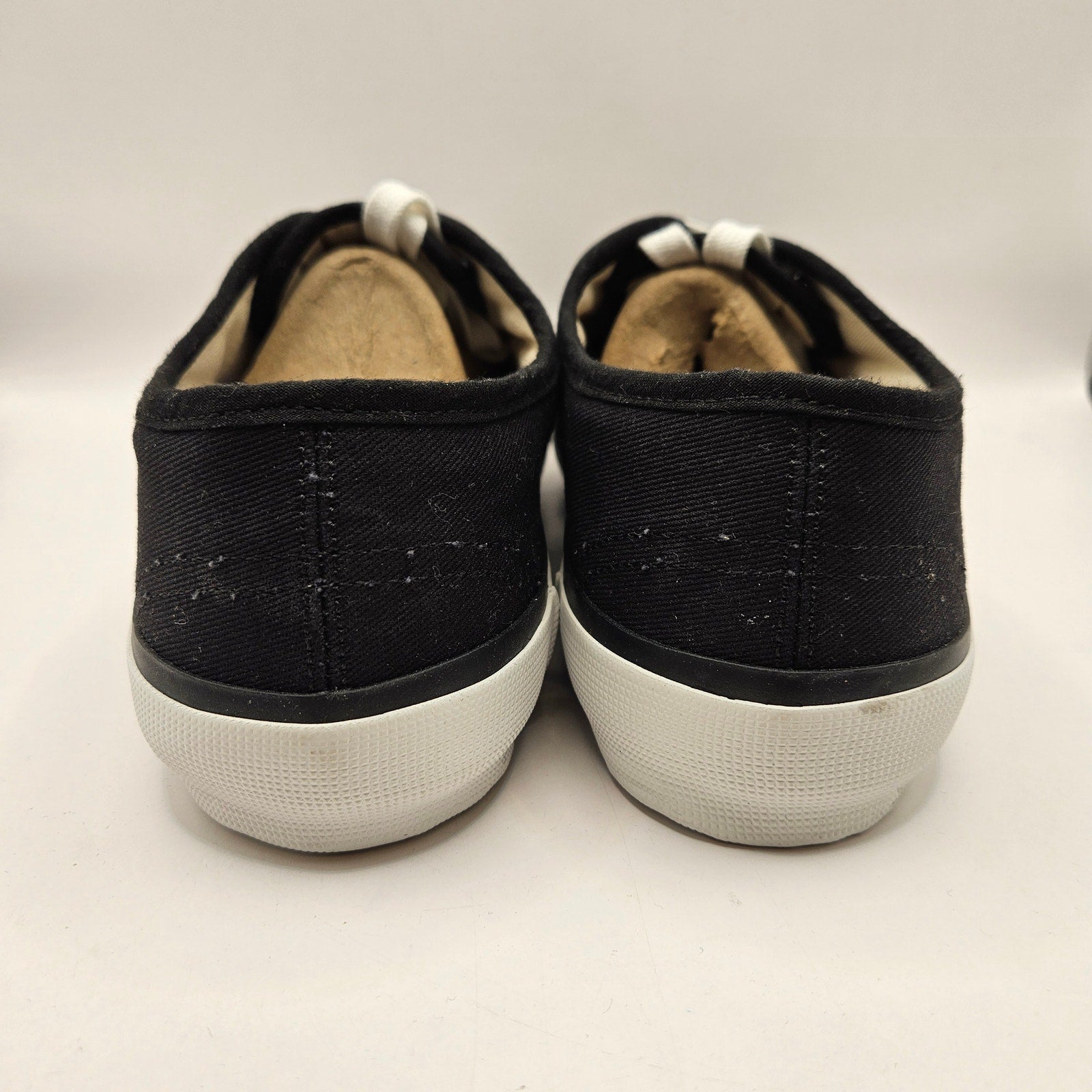 REPRODUCTION OF FOUND MEN'S 44 U.S. NAVY MILITARY TRAINER BLACK 5851TWF NWOB