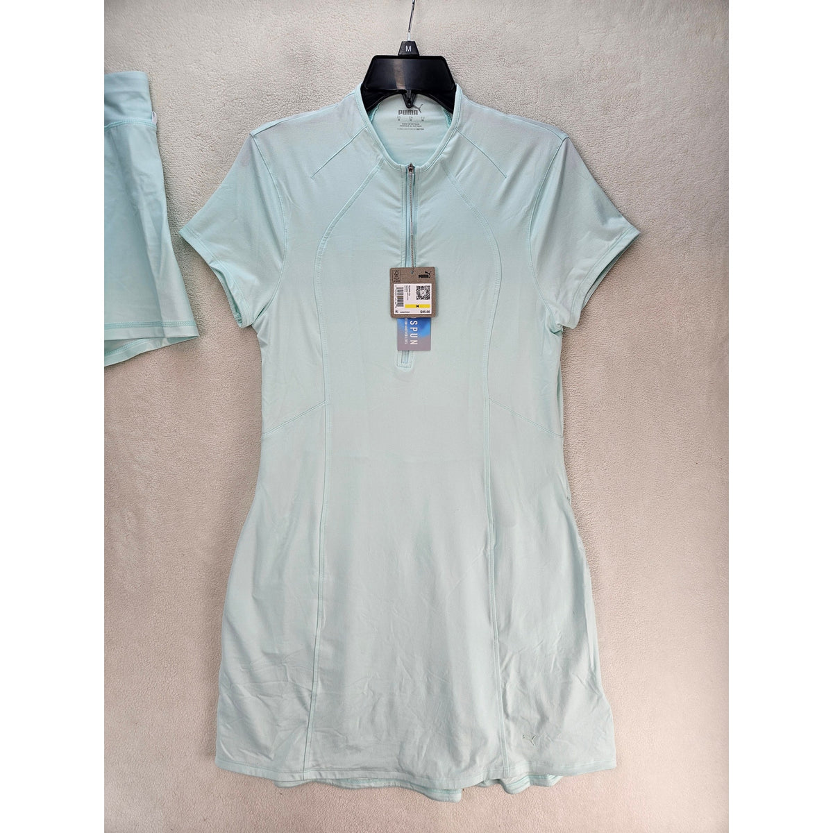 PUMA WOMEN'S MEDIUM CLOUDSPUN MADISON DRESS SOOTHING SEA BLUE TENNIS