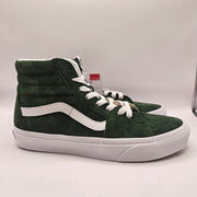 VANS WOMEN'S 8 SK8 HI PIG SUEDE DOUGLAS FIR GREEN RARE NWOB