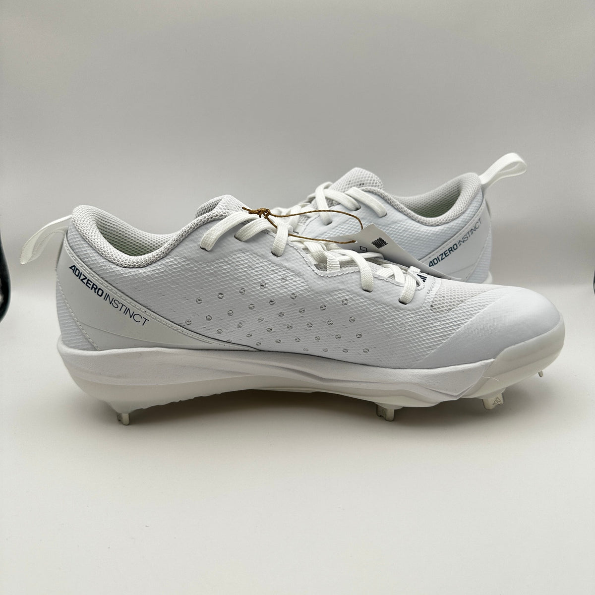 Adidas Womens size 9 Softball Shoes Adizero Instinct IH3468 White/Blue
