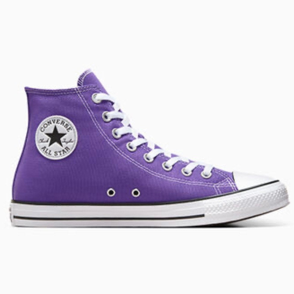 CONVERSE CHUCK TAYLOR ALLSTAR HI MEN'S 10 WOMEN'S 12 PURPLE
