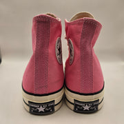 CONVERSE WOMEN'S 10 PINK 1970S HI TOP CANVAS SNEAKER A08184F NWOB