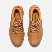 TIMBERLAND WOMEN'S 9.5 ROXIE LANE MID LACE UP BOOT WHEAT FULL GRAIN NIB