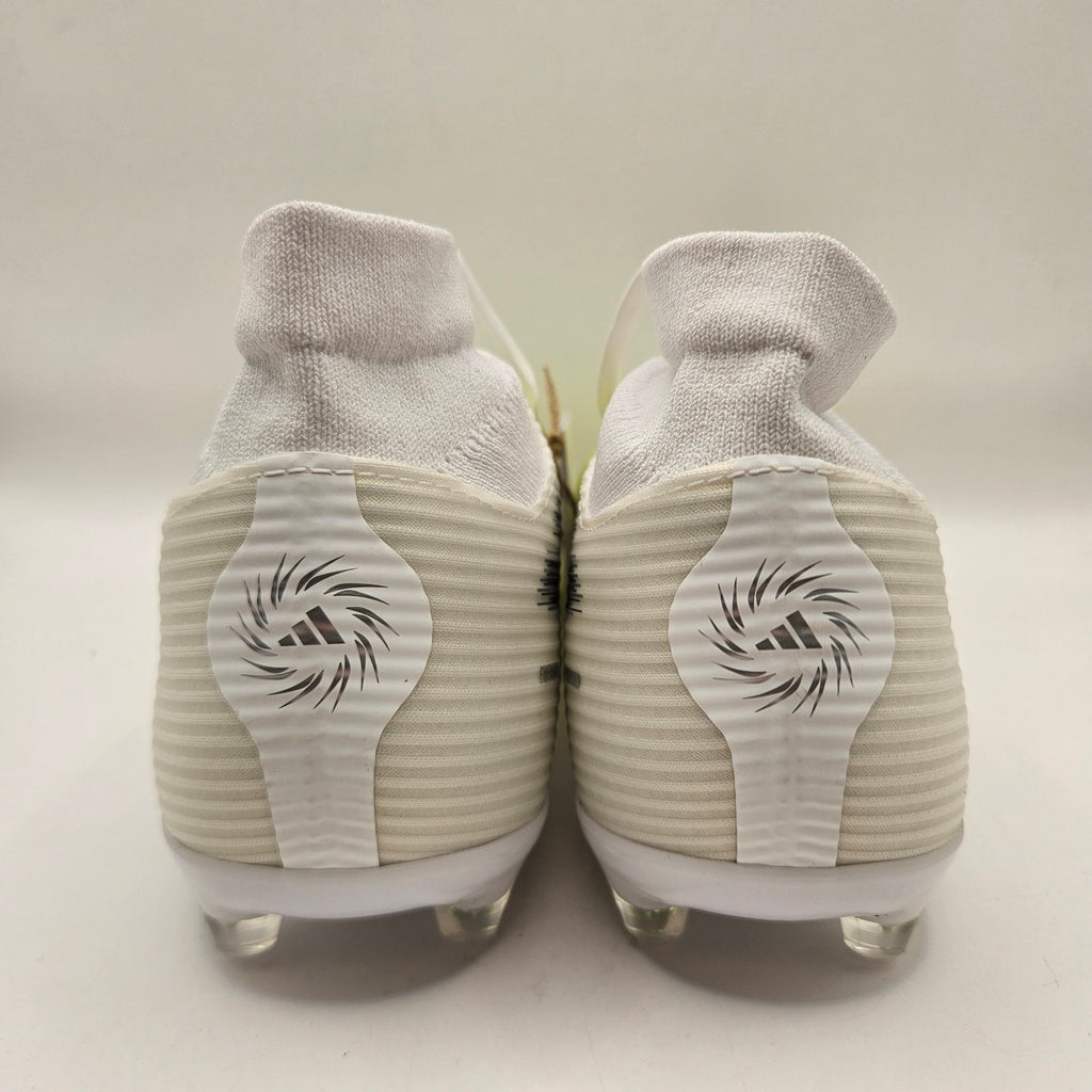 ADIDAS WOMEN'S 9 F50 SPARKFUSION LEAGUE SOCCER CLEATS FG AG WHITE NWOB JP8350