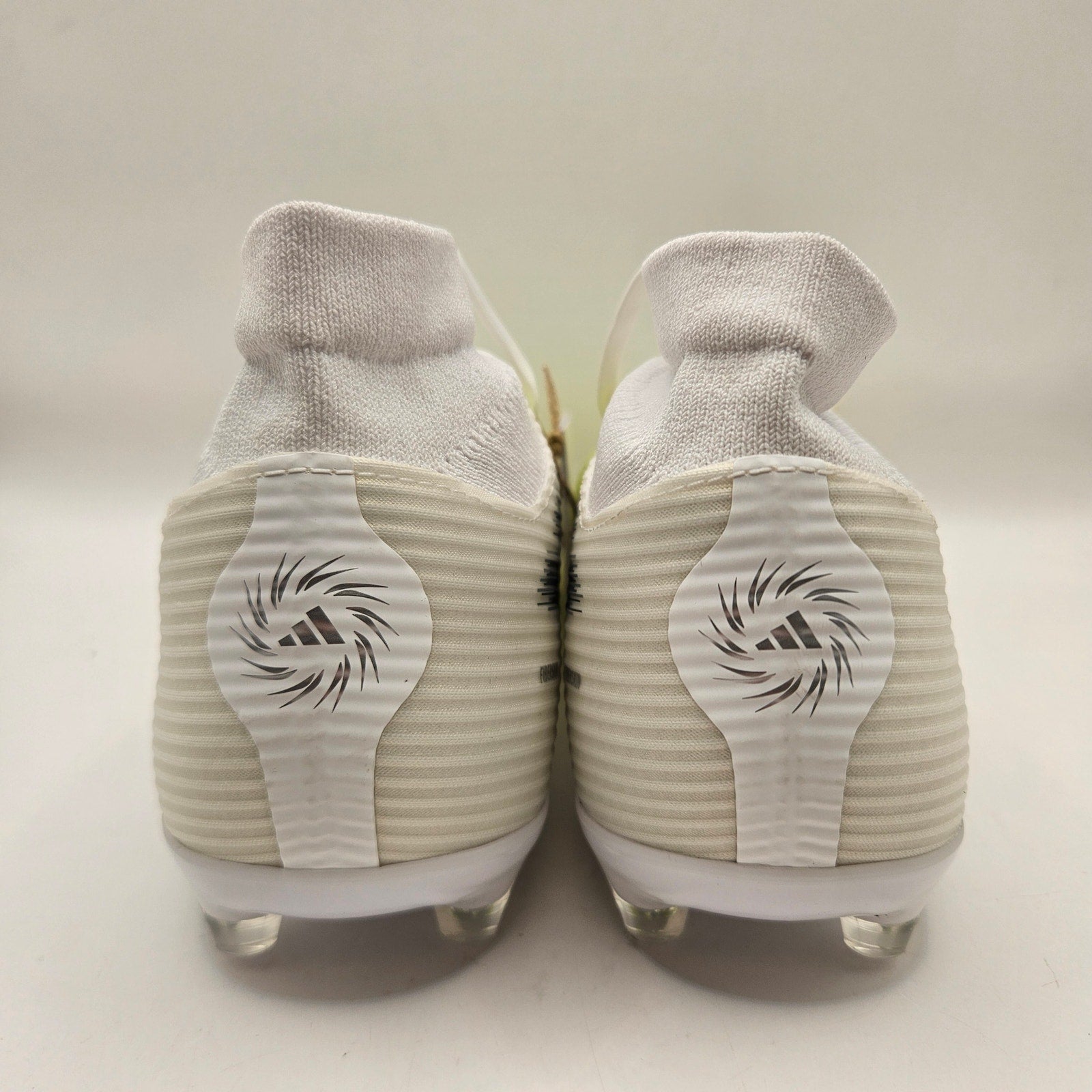 ADIDAS WOMEN'S 9 F50 SPARKFUSION LEAGUE SOCCER CLEATS FG AG WHITE NWOB JP8350
