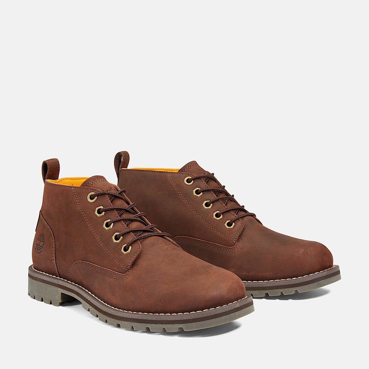 TIMBERLAND MEN'S 7.5 REDWOOD FALLS MID LACE UP WATERPROOF CHUKKA SOIL