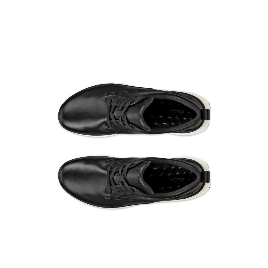 ECCO MEN'S 47 BIOM 2.2 BLACK LEATHER HYBRID SHOE FACTORY SECOND 83079401001 NIB