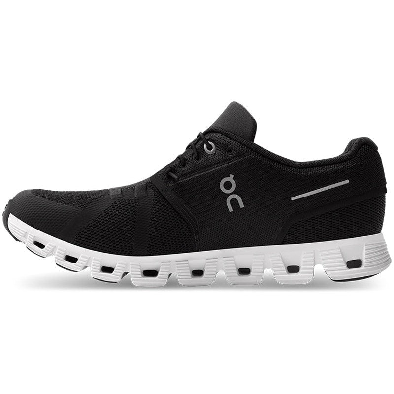ON CLOUD 5 MEN'S 10.5 BLACK WHITE RUNNING SHOES 59.98919 NIB
