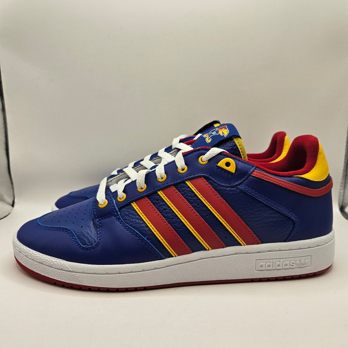 ADIDAS ORIGINALS MEN'S 11.5 CENTENNIAL RM UNIVERSITY OF KANSAS JAYHAWKS IH5362