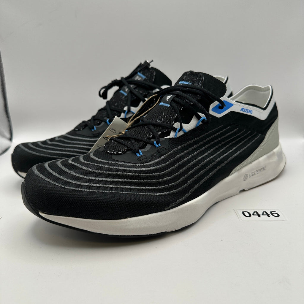 ADIDAS Adizero x PARLEY Men's 12.5 Lightstrike Running Shoes HQ6594 Black/Blue