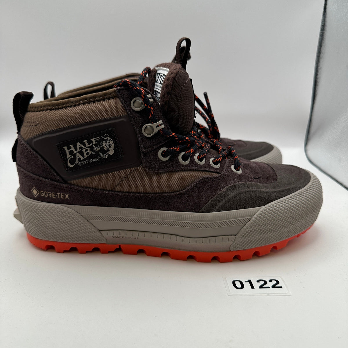 VANS Half Cab GORE-TEX Mens Size 6 MTE Shoes Brown Gray All-Trac Ultra Cush WP