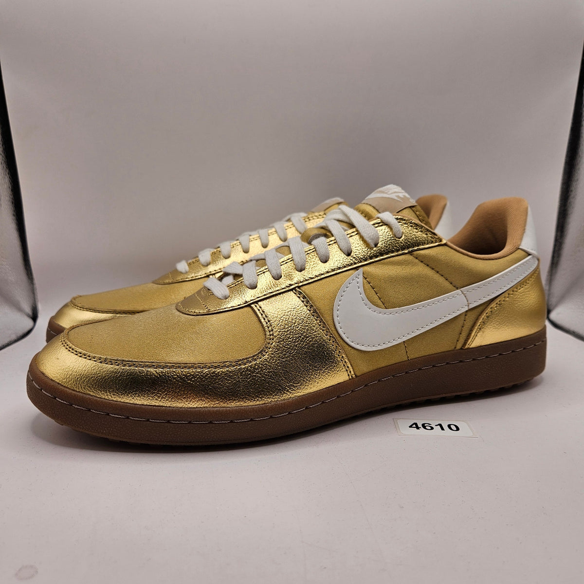 NIKE WOMEN'S 15.5 MEN'S 14 FIELD GENERAL METALLIC GOLD SAIL LO HQ7397-700