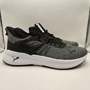 PUMA MEN'S 12 OUTSPACE RUNNING SHOES HEATHER WHITE 406484-01