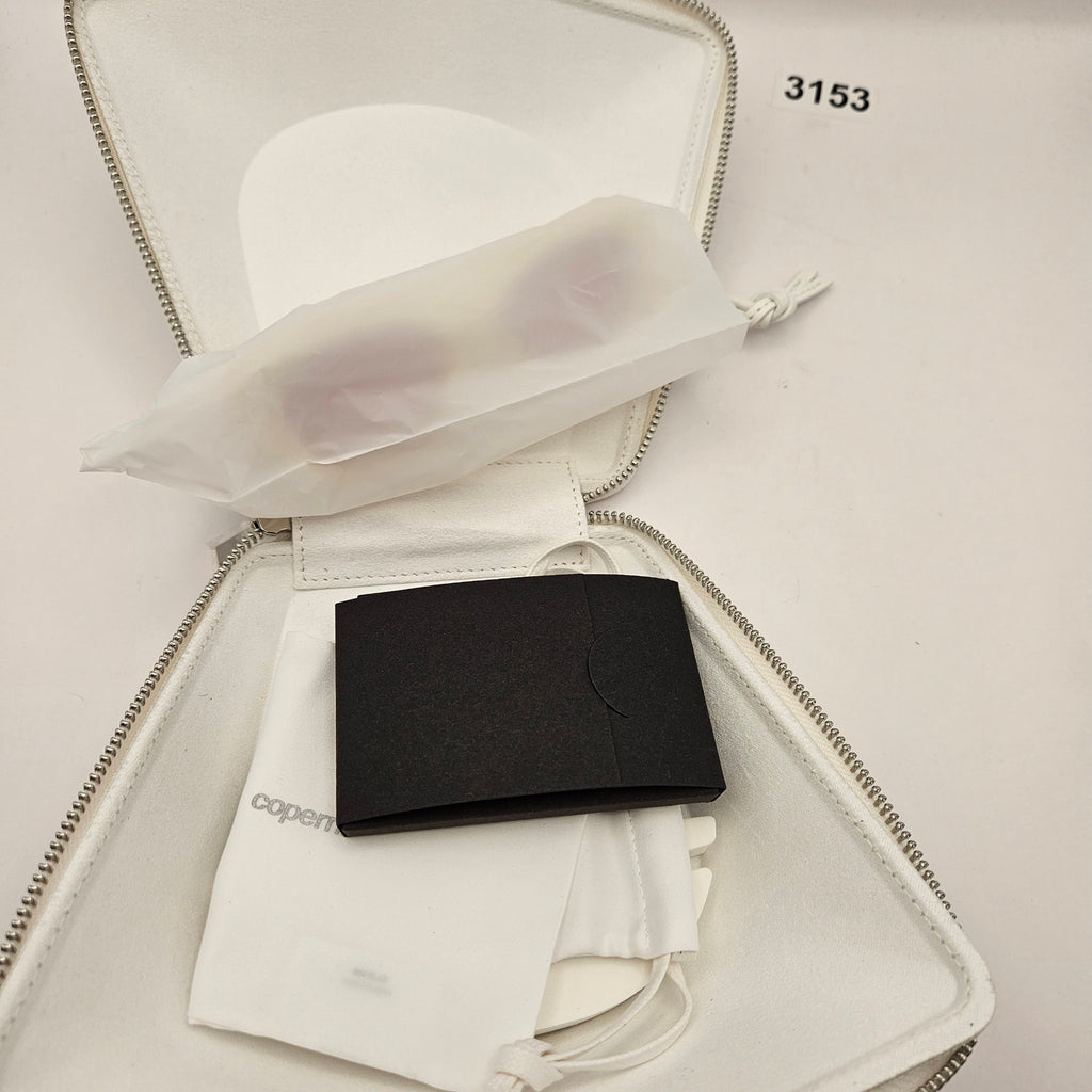GENTLE MONSTER X COPPERNI 5G 01 WHITE SUNGLASSES 52-19-144 NIB