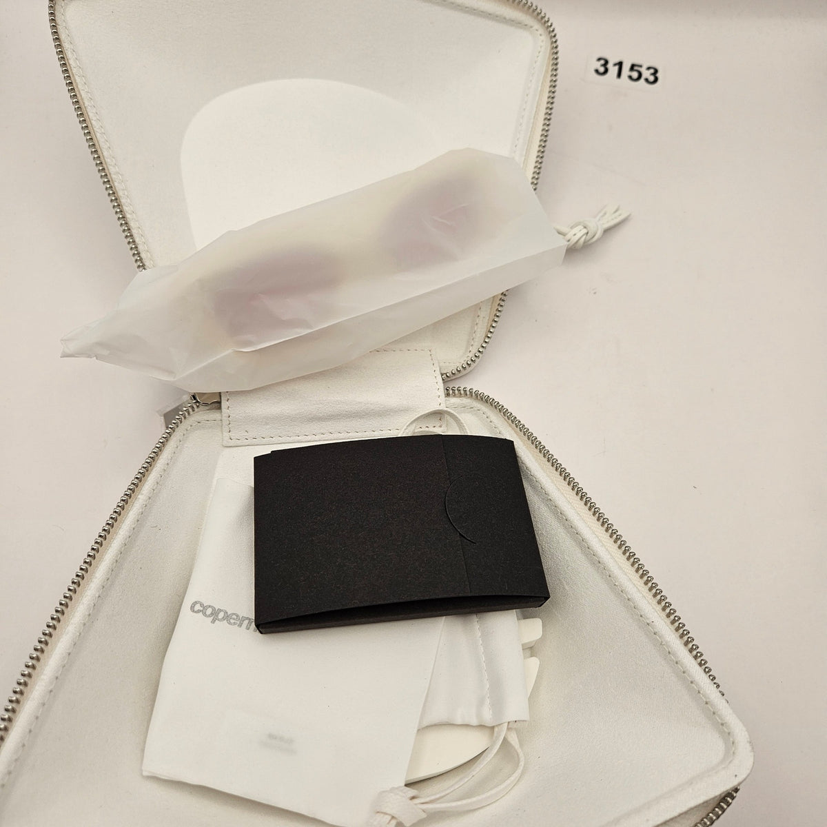 GENTLE MONSTER X COPPERNI 5G 01 WHITE SUNGLASSES 52-19-144 NIB