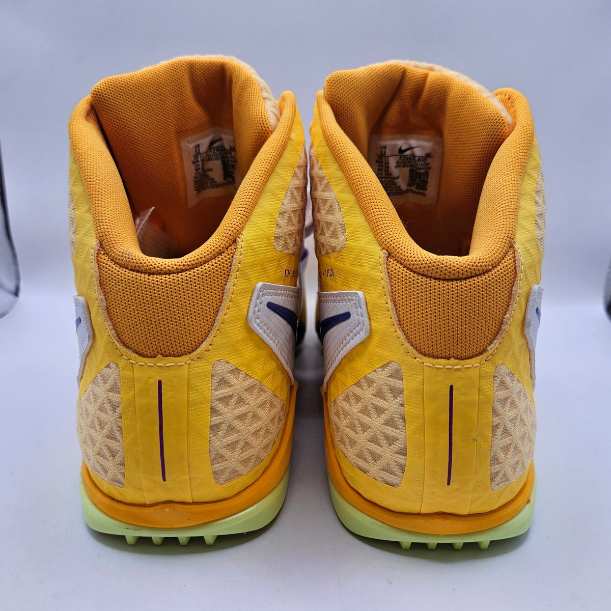 NIKE MEN'S 12 ZOOM JAVELIN ELITE 3 TRACK FIELD THROWING FZ9626-800 CITRON PULSE