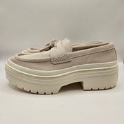 CONVERSE WOMEN'S 8 ALL STAR LUGGED HEEL LOAFER PLATFORM SUEDE TASSEL A15553C