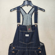 LEVI'S WOMEN'S MEDIUM BAGGY HIGHWATER OVERALLS DARK WASH A60790004