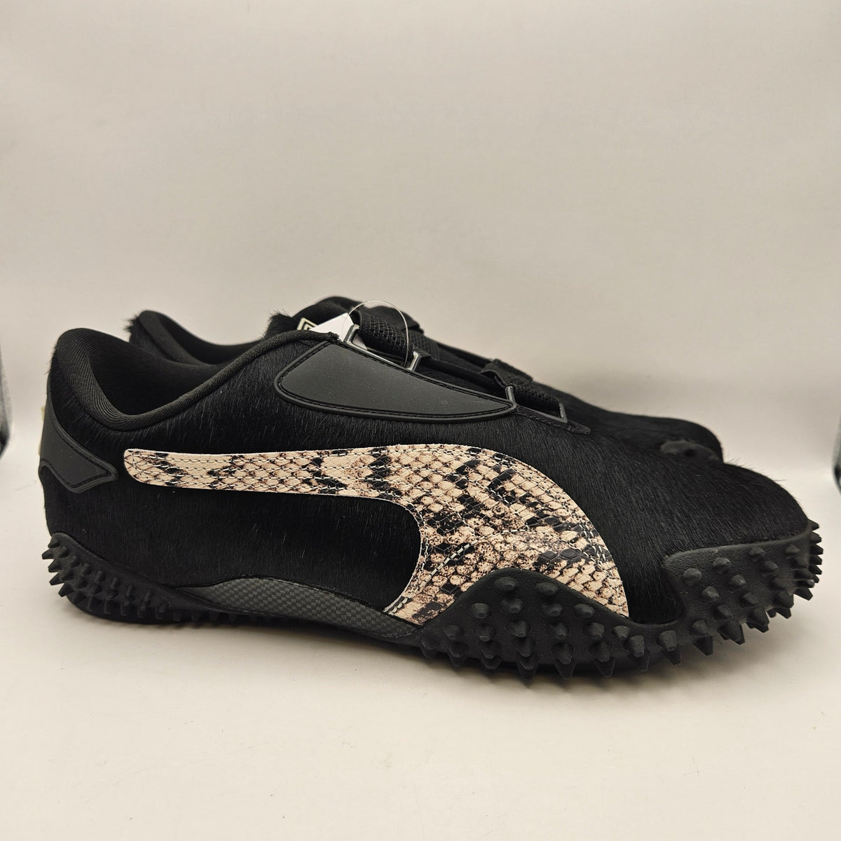 PUMA X A$AP ROCKY MEN'S 10 MOSTRO OG BLK COW HAIR SNAKESKIN AWGE 406497-01 NWOB