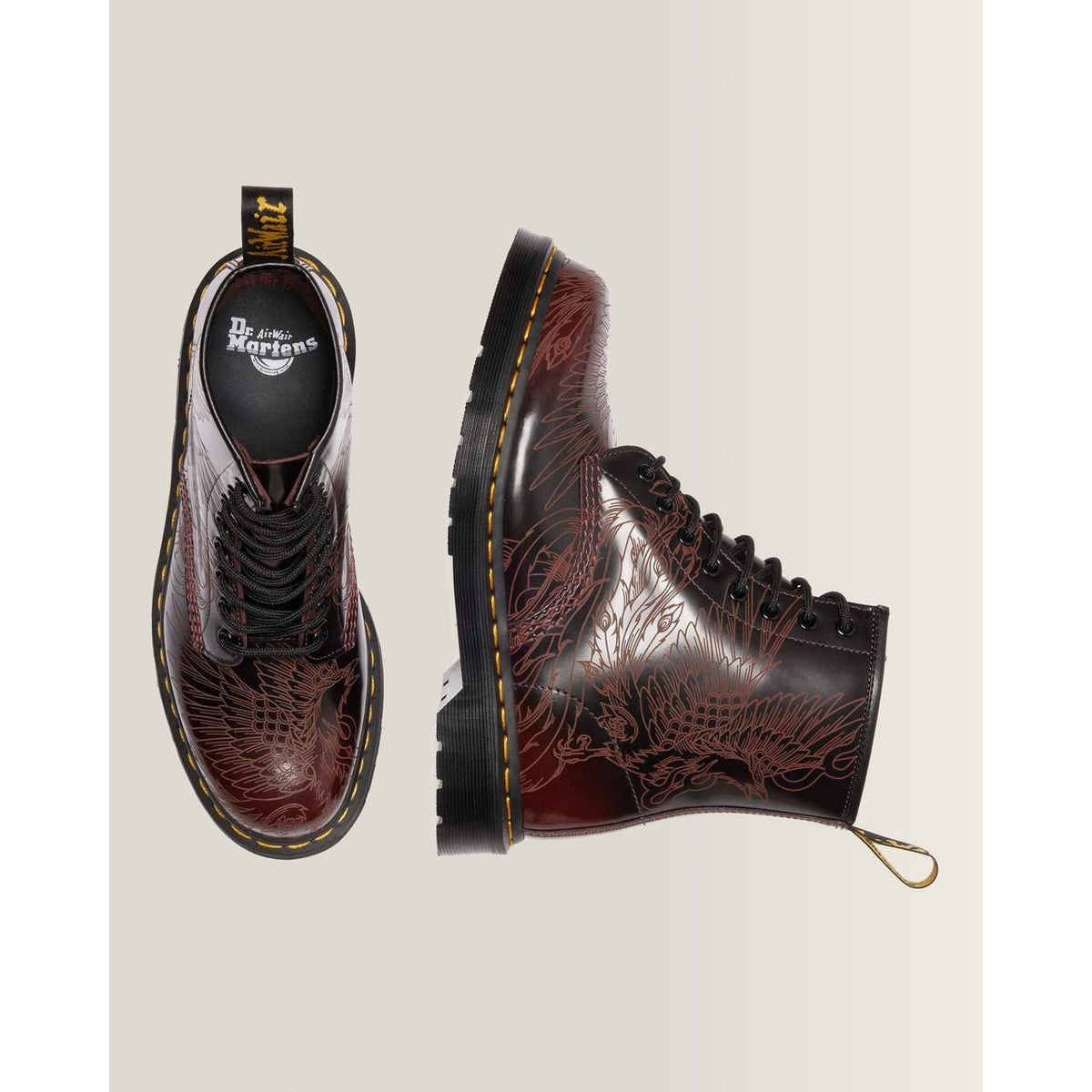 DR MARTENS MEN'S 9 CHERRY RED 1460 PHOENIX ARCADIA 41390600