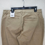 LEE WOMEN'S 16 MEDIUM RELAXED FIT ALL DAY STRAIGHT LEG PANT FLAX NWT