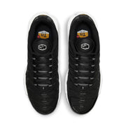 NIKE WOMEN'S 6 AIR MAX PLUS BLACK WHITE LOW TOP SNEAKERS DM2362-001