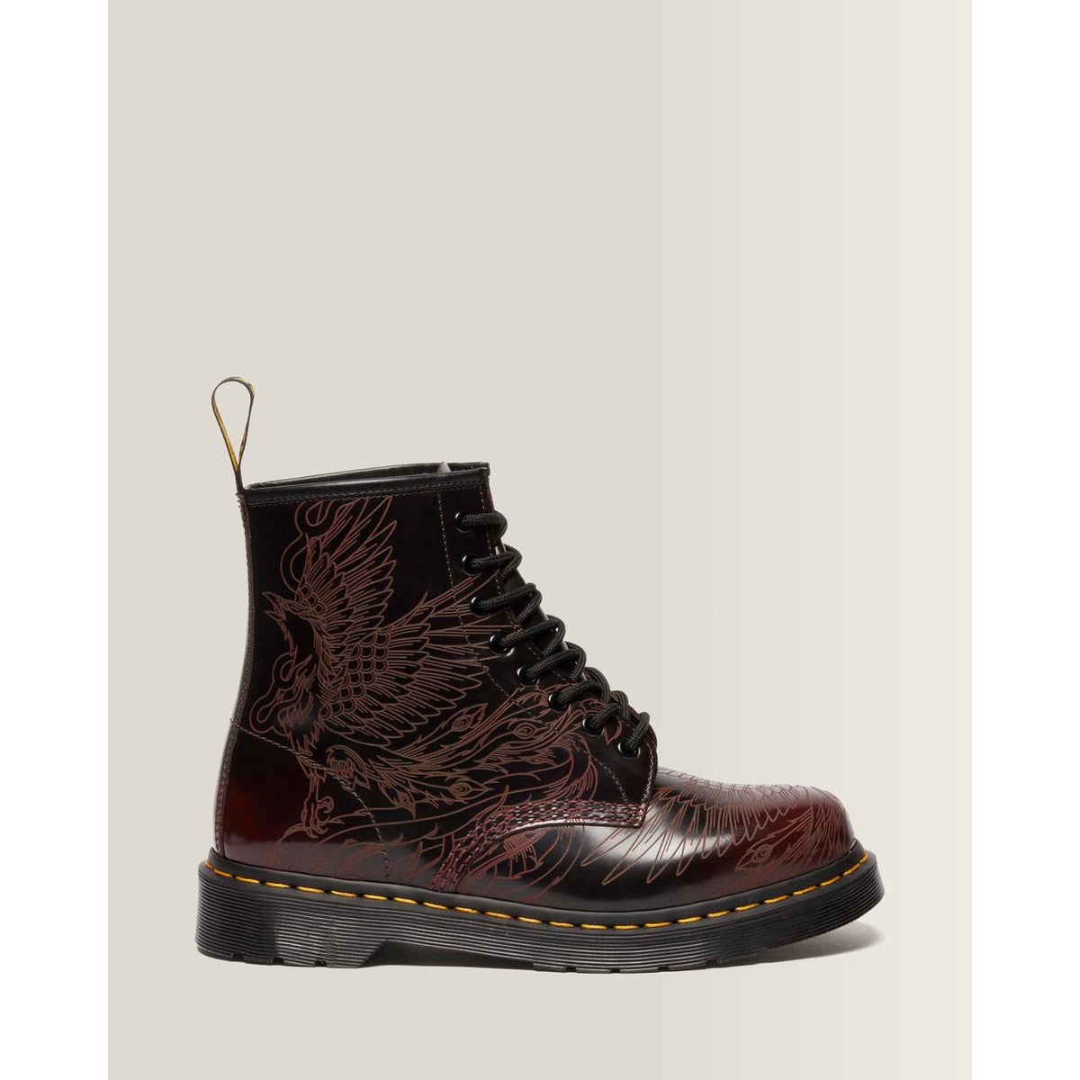DR MARTEN WOMEN'S 6 CHERRY RED 1460 PHOENIX ARCADIA 41390600