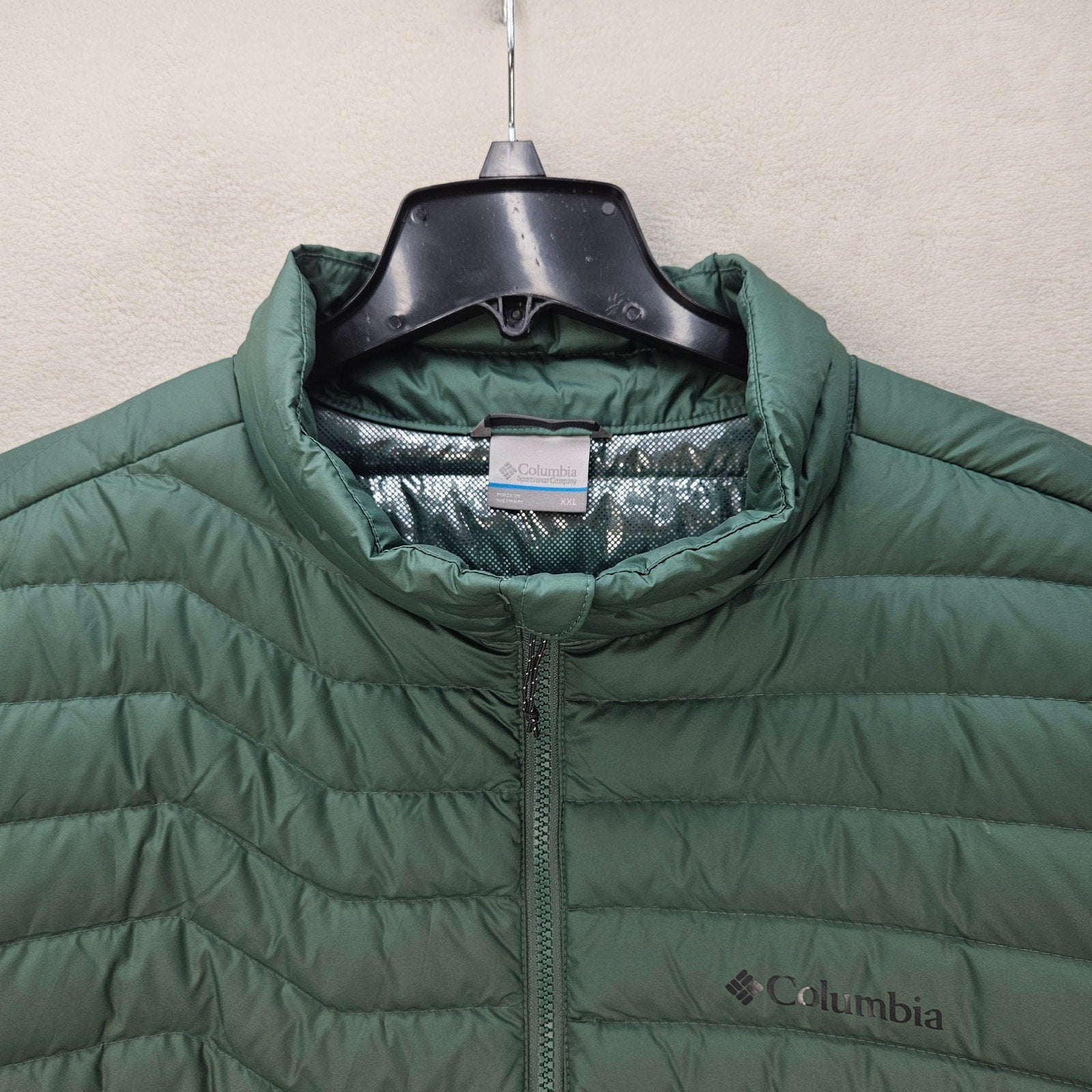 COLUMBIA MEN'S XXL WOODROSE CREST PACKABLE DOWN JACKET OMNI HEAT NWT