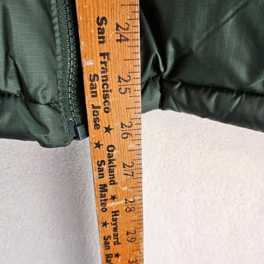 THE NORTH FACE WOMEN'S 3X 1996 RETRO NUPTSE JACKET PINE NEEDLE GREEN DOWN PUFFER