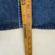 HUGO BOSS MEN'S XLARGE RELAXED FIT DENIM SHIRT BLUE THICK MATERIAL