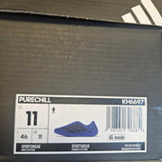 ADIDAS MEN'S 11 PURECHILL SOLAR PURPLE CORE BLACK KH6697 CLOG SLIDE