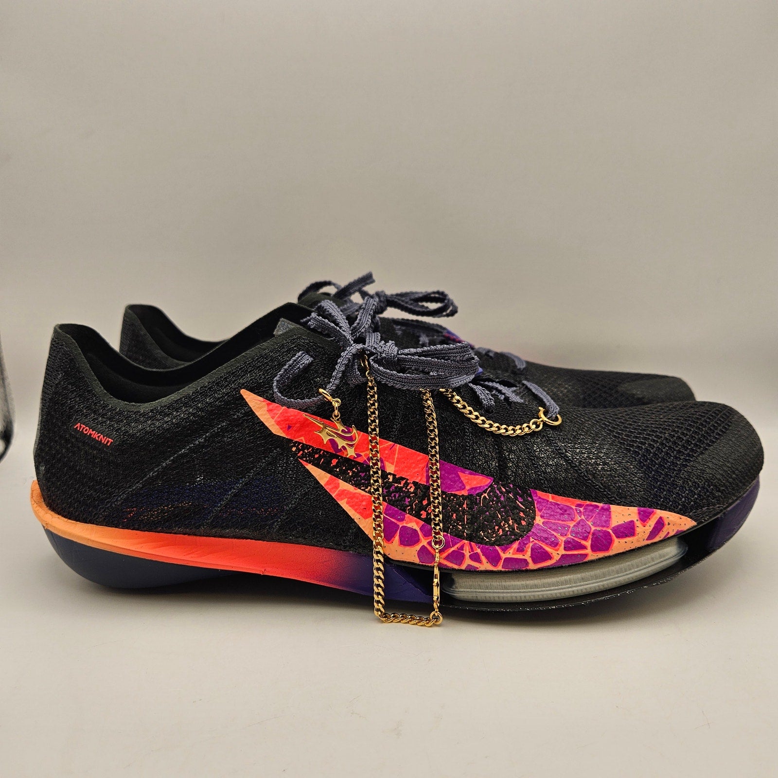 NIKE MEN'S 12 AIR ZOOM VICTORY 2 GLAM TRACK & FIELD SPIKES NWOB NO BAGS