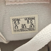 VANS WOMEN'S 8 SK8 HI CANVAS HI TOP SKATEBOARDING SNEAKERS TRIPLE WHITE