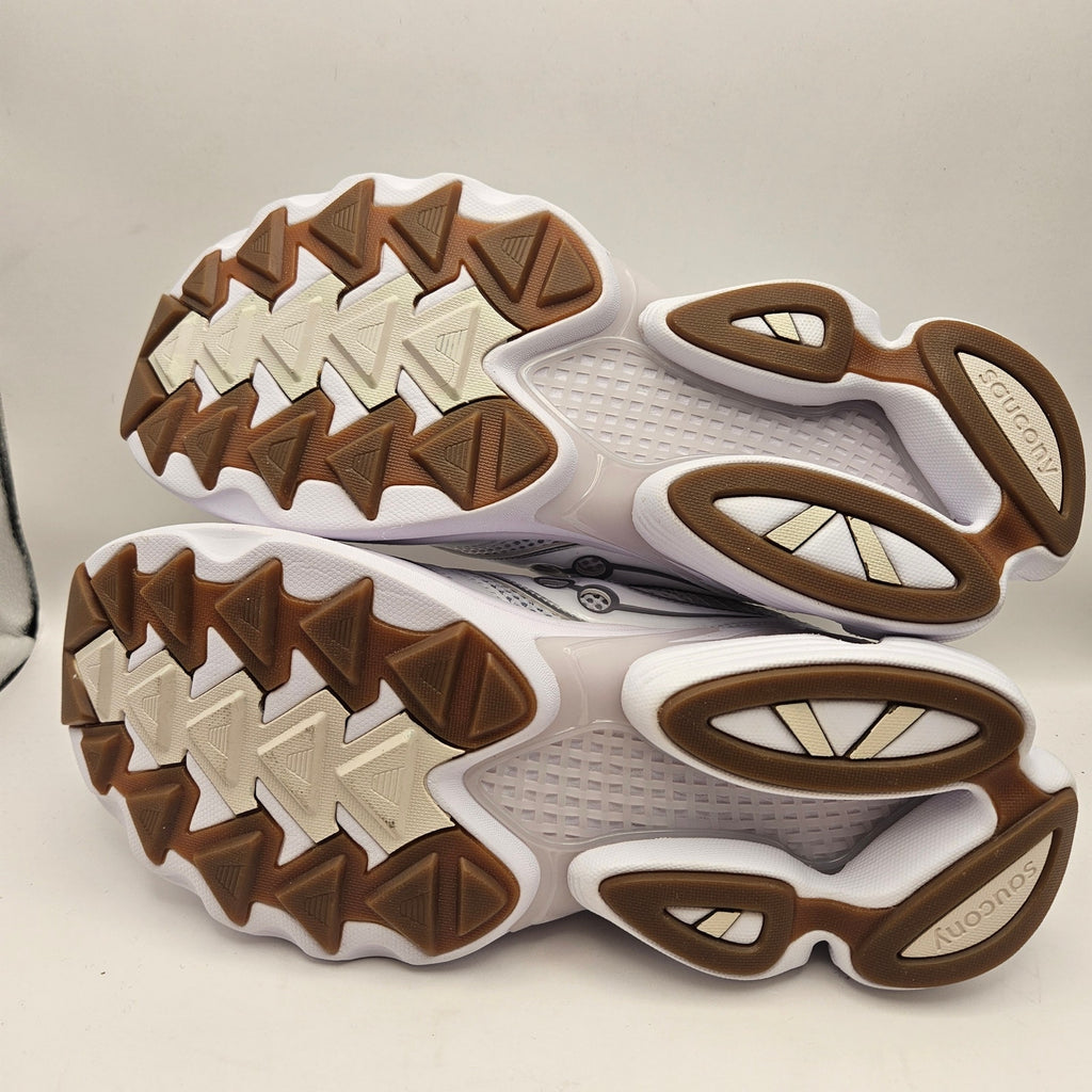 SAUCONY MEN'S 10.5 GRID NXT WHITE RUNNING SNKR S70797-4 NWOB