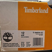 TIMBERLAND MEN'S 12 HERITAGE MID LACE CHUKKA BOOT WHEAT NUBUCK TB0A431HAES