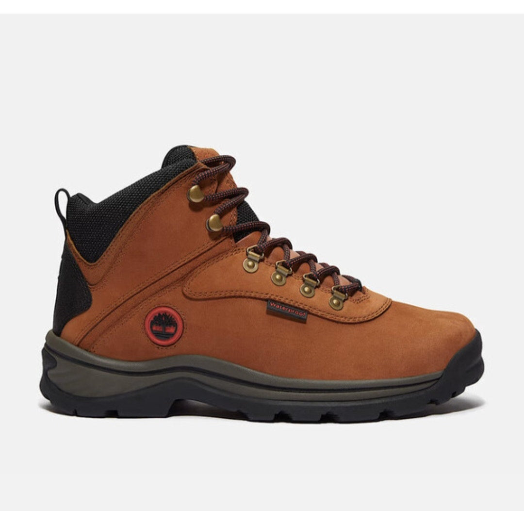 TIMBERLAND MEN'S 11 WHITE LEDGE WATERPROOF MID HIKER BOOT RUST NUBUCK NIB