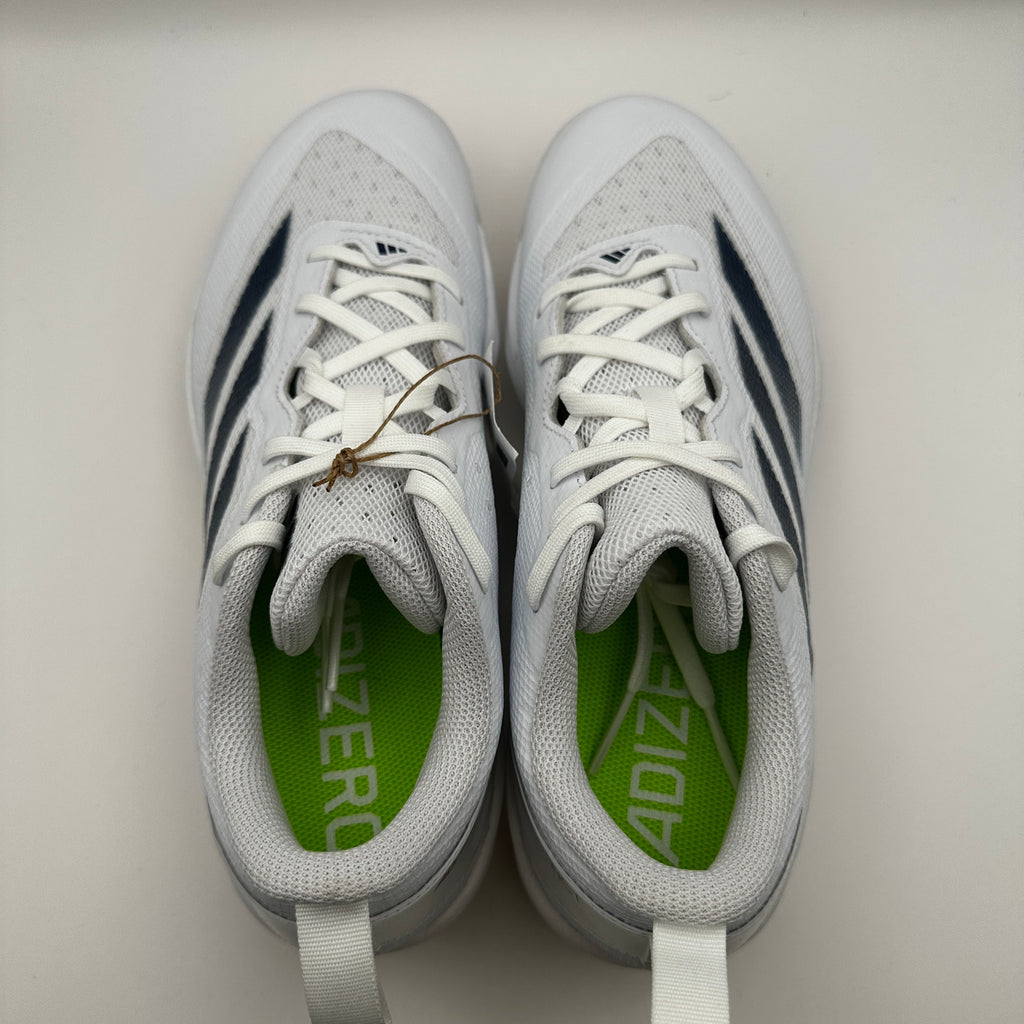 Adidas Womens size 9 Softball Shoes Adizero Instinct IH3468 White/Blue